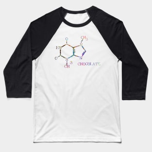 Chocolate molecule Baseball T-Shirt